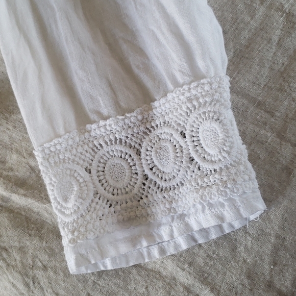 Sigrid Olsen 100 % linen top - Picture 6 of 12